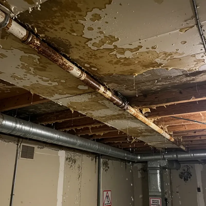 Ceiling Water Damage Repair in Amherst, OH