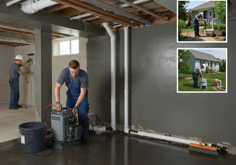 Basement Waterproofing and Flood Prevention process in Amherst, OH